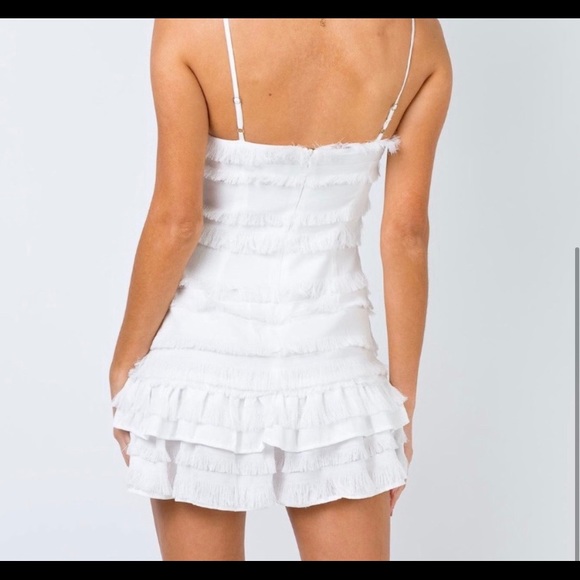 White Princess Polly Molina Mini Dress- US 4 (S) - Picture 3 of 4